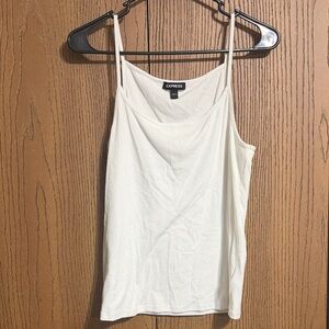Express Women's Elegant White Cami Top